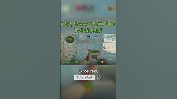 CS2, Faceit 3500 Elo, 1v4 Clutch! #shorts  #cs2  #keşfet  #cs2clips  #cs2highlights  #csgo