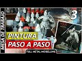 3 - PINTAR una FIGURA Paso a Paso. LUCES  y SOMBRAS con AERÓGRAFO. Tutorial pintura desde cero.