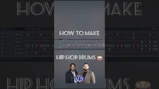 How To Make Hip Hop Drums In FL Studio 🥁#shorts #tutorial
