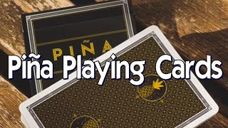 Marked Deck Review - Piña Playing Cards