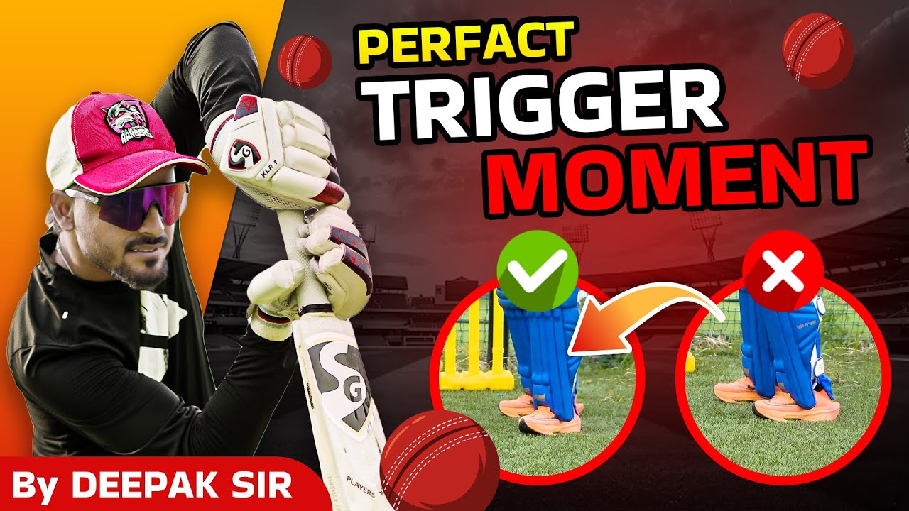 trigger movement in batting | trigger movement in batting tennis ball 