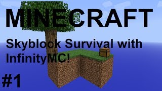 InfinityMC - Minecraft Skyblock - Ep. 1: Kerble-Stern!