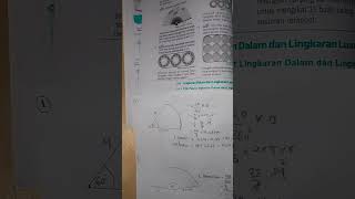 Pembahasan Bab 2 hal 68 no 1-5 Penerapan Sudut pusat, Panjang Busur dan Luas Juring kelas 11