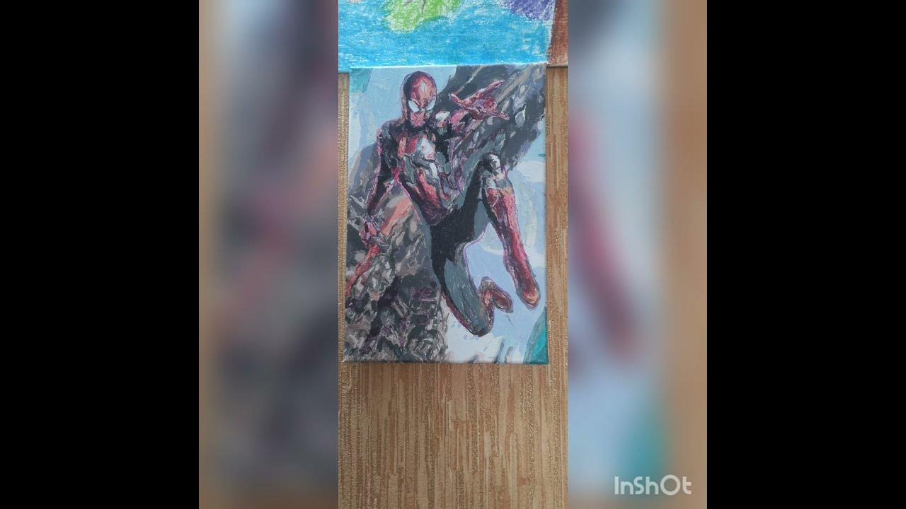 рисунки на холстах - YouTube