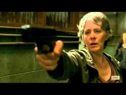 The Walking Dead 6x13 Carol kills Paula