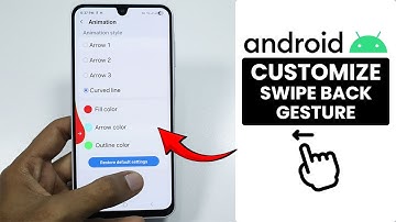 Customize Your Swipe Back Gesture on Android Phone
