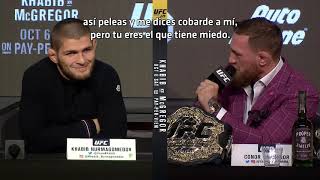 UFC 229 Khabib vs McGregor Conferencia de Prensa
