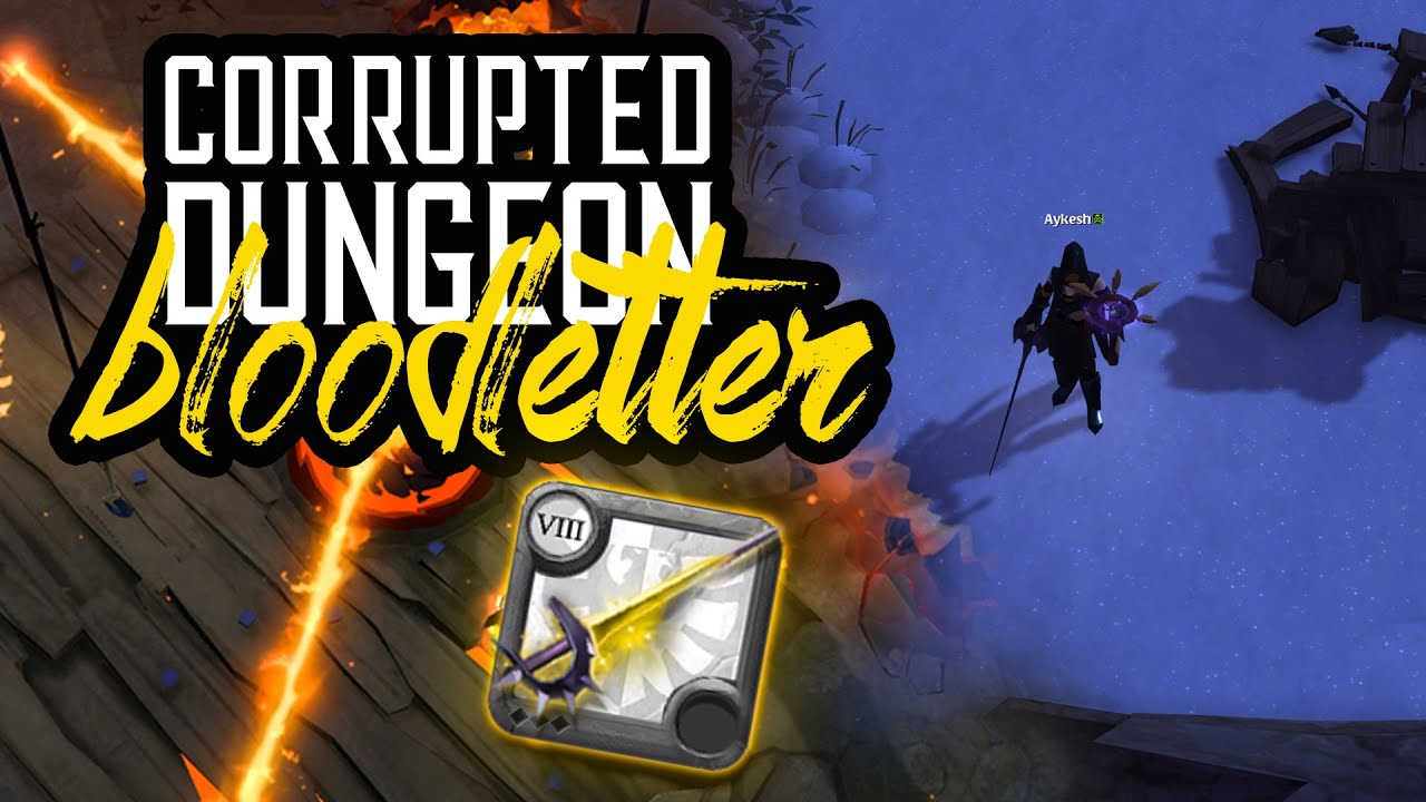 Bloodletter is OP in CORRUPTED DUNGEON [small guide]  | Albion Online
