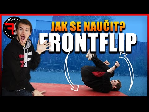 Jak se naučit FRONTFLIP – Tutoriál