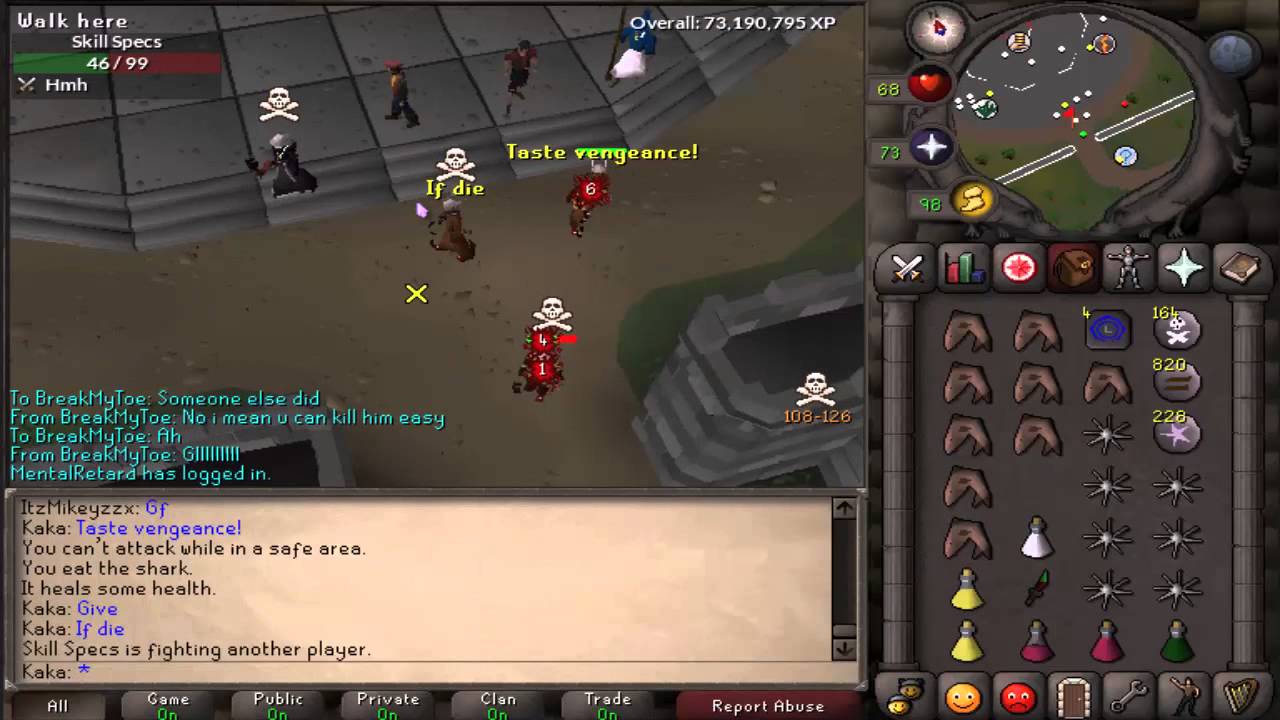 [OSRS] Monk robe risk fights - 20m + Pked!