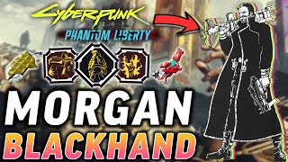 Become Cyberpunk Solo and Legend Morgan Blackhand With This INSANE Build!  Cyberpunk 2077 2.1