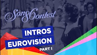 EUROVISION INTROS 1957-2021 | Part One