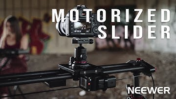 The Neewer 80CM Motorized Video Slider | Neewer Videography