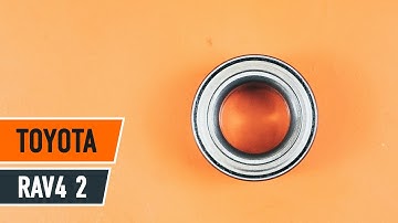 How to change front wheel bearing on TOYOTA RAV4 TUTORIAL | AUTODOC