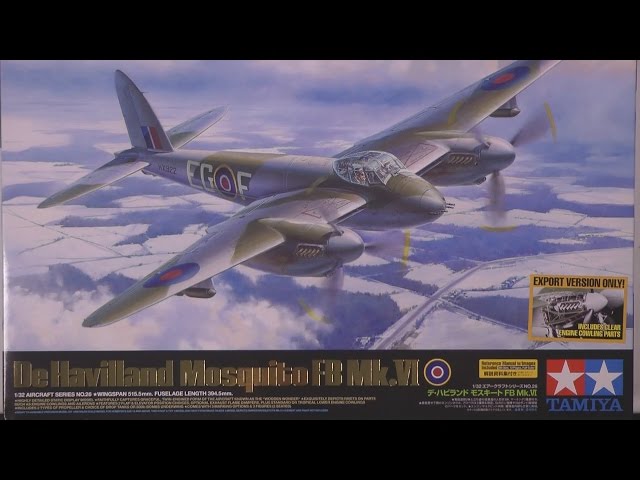 Tamiya 1/32 Mosquito FB MK VI Review - YouTube