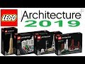 All LEGO Architecture Sets 2019 - Lego Speed Build Review