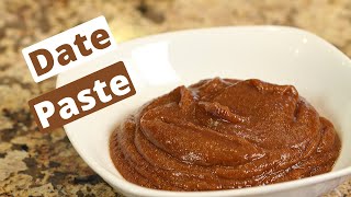 How To Make & Use Date Paste | Healthy Natural Sweetener | Rockin Robin Cooks