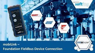 mobiLink FOUNDATION Fieldbus Device Connection