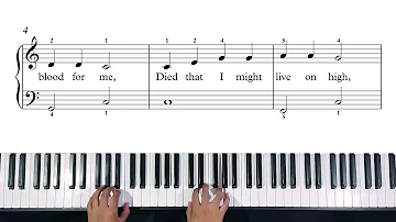 Chief Of Sinners Though I Be - Easy Piano Arrangement No. 1 - Performed by Israel Alamilla