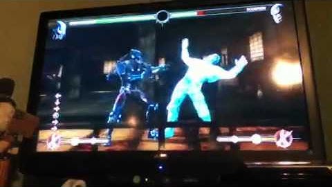 MK9: cyber sub zero combo video