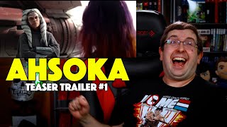 REACTION! Ahsoka Teaser Trailer #1 - Rosario Dawson Star Wars Disney+ Series 2023