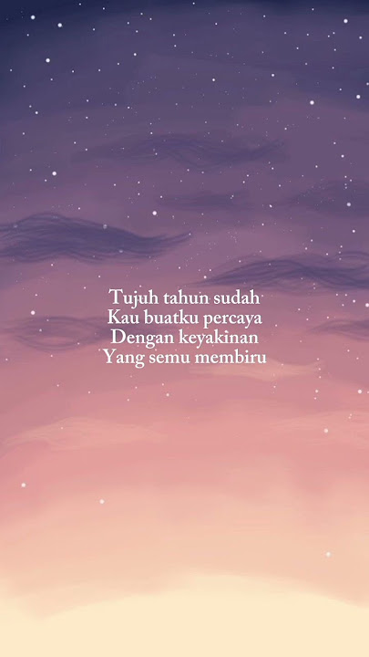 Dawai - Fadhilah Intan | Lirik Lagu