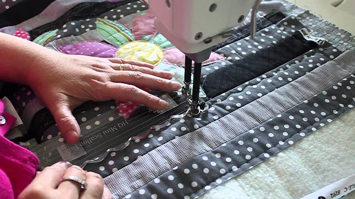 HQ Sweet Sixteen Sunday  Part 3 Quilting with Rulers