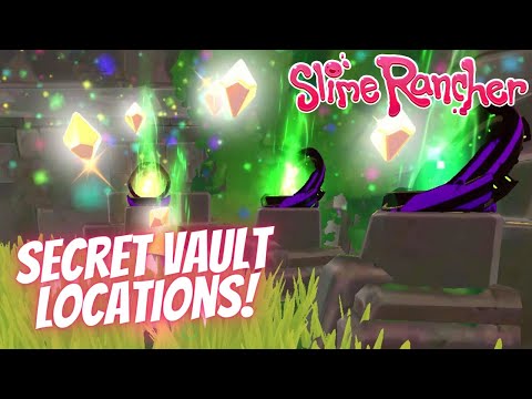 Slime Rancher - All Vault Locations (400+ Gold Plorts!)