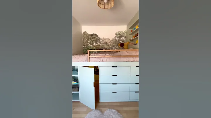 IKEA HACK: kidsbed with dresser and hidding spot 🤩💫