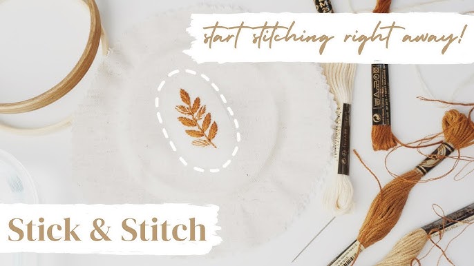 How to use Stick & Stitch Embroidery Transfer Paper - Wandering Threads  Embroidery