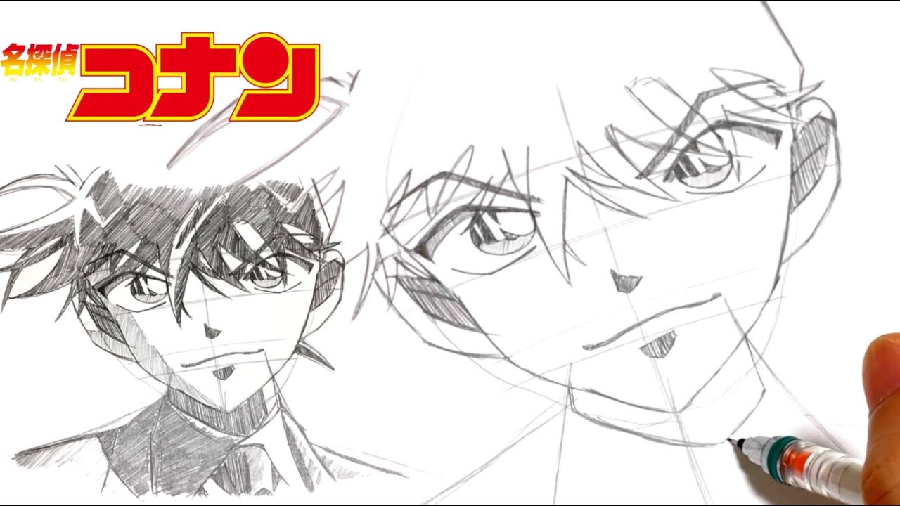 イラスト 名探偵コナン 工藤新一シャーペンを使った簡単なイラストの描き方 イラストメイキングillustration Making Detective Conan Youtube イラスト 名探偵コナン 工藤新一シャーペンを使った簡単なイラストの描き方 イラストメイキングillustration Making Detective Conan Youtube