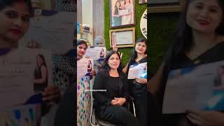 Certificate Day Celebration✌️ || Anupma Makeover & Academy ||