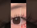 simple beautiful eyes makeup tutorial 🤷❤️wow #makeup