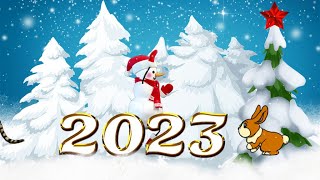 Стиль Новогодний С Новым 2023 Годом ! Год Кролика