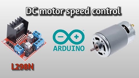 DC motor speed control using L298N and Arduino | L298N | Arduino