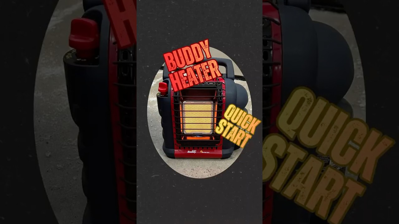 Портативный обогреватель Mister Heater Buddy Heater - быстрая инструкция по запуску 
