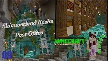 Minecraft Chest Notification System /Post Office ShimmerlandSMP #eps9 #survival #minecraftbedrock