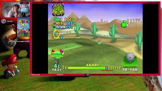 Mario Golf (N64) - Dario64 & LizardTaro plays ft. PM