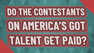 Who pays expenses for AGT contestants?