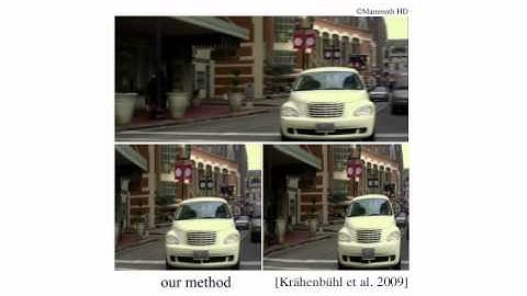 Scalable and Coherent Video Resizing with Per-Frame Optimization