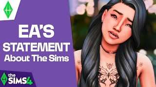 EA Released A Statement For The Sims.