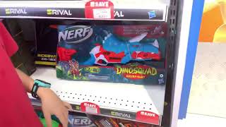 New blasters in 2021 #2 | nerf dino squad tricera blast & rival curve shot Sideswipe XXI-1200 screenshot 5