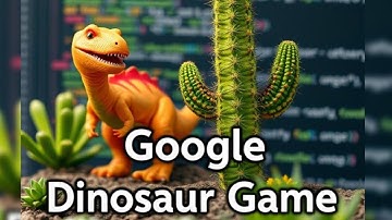 Make your own Google Dino game 🦖! Step-by-step tutorial 💻