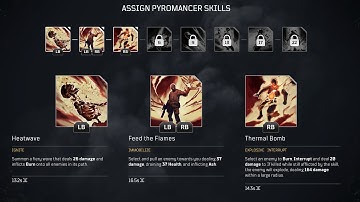 Outriders Pyromancer Skills Gameplay Video