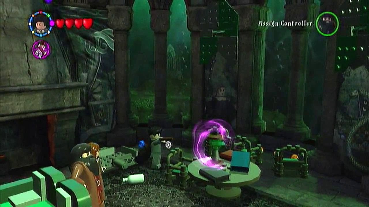 Lego Harry Potter Years 1 4 Walkthrough Slytherin Common Room