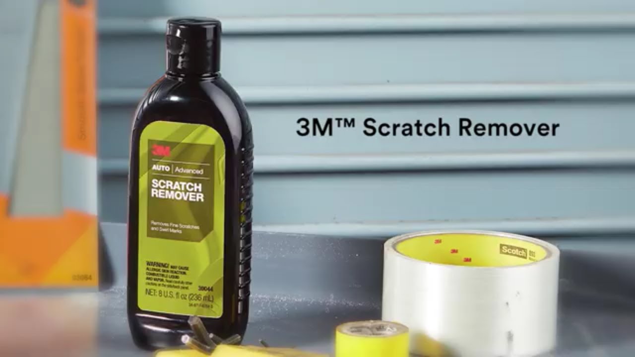 How to remove scratches from a car using 3m 1st step finishing
