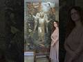 Watch a Garden of Eden Archangel come alive in 1 month ✝️ #art #painting #angel #artwork #jesus
