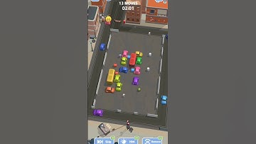 157 th level, 57 moves, part 2,#gaming #carout #automobile #games #pop