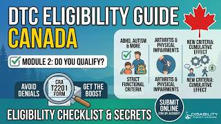 Do You Qualify for the Disability Tax Credit? (CRA Eligibility Guide)