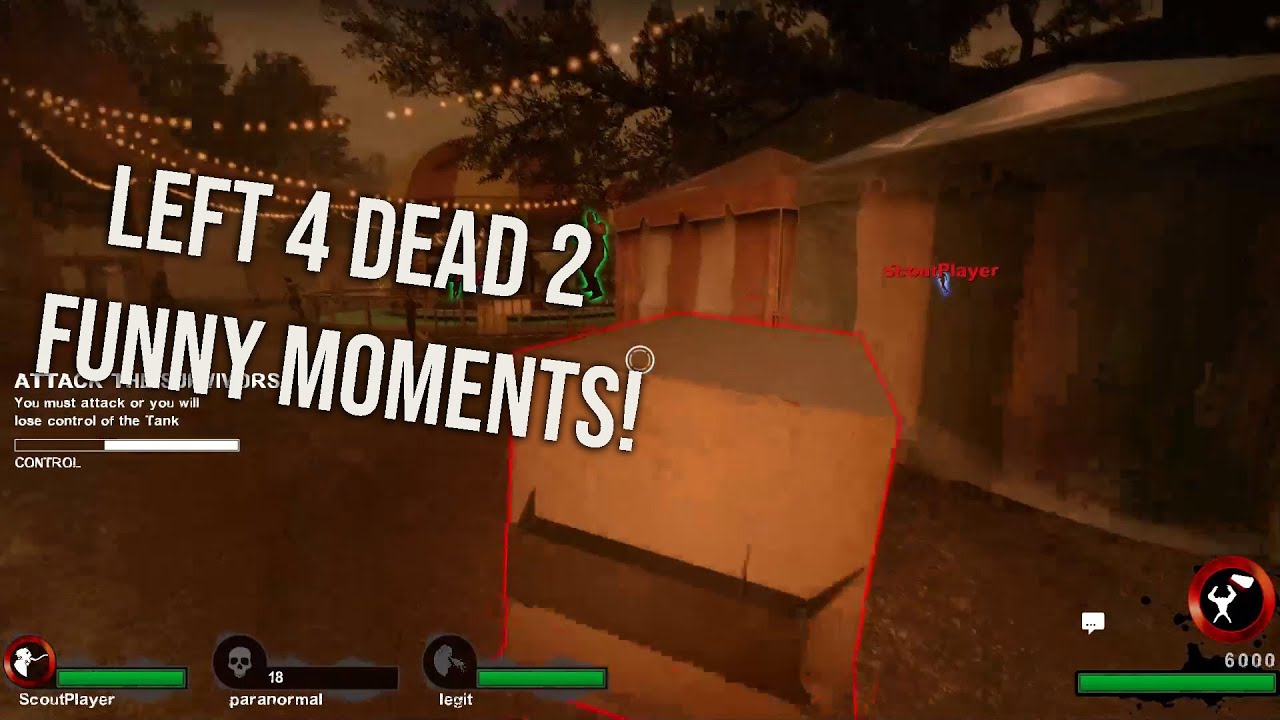 MY LOUDEST SCREAM EVER?! - Left 4 Dead 2 Funny Moments!